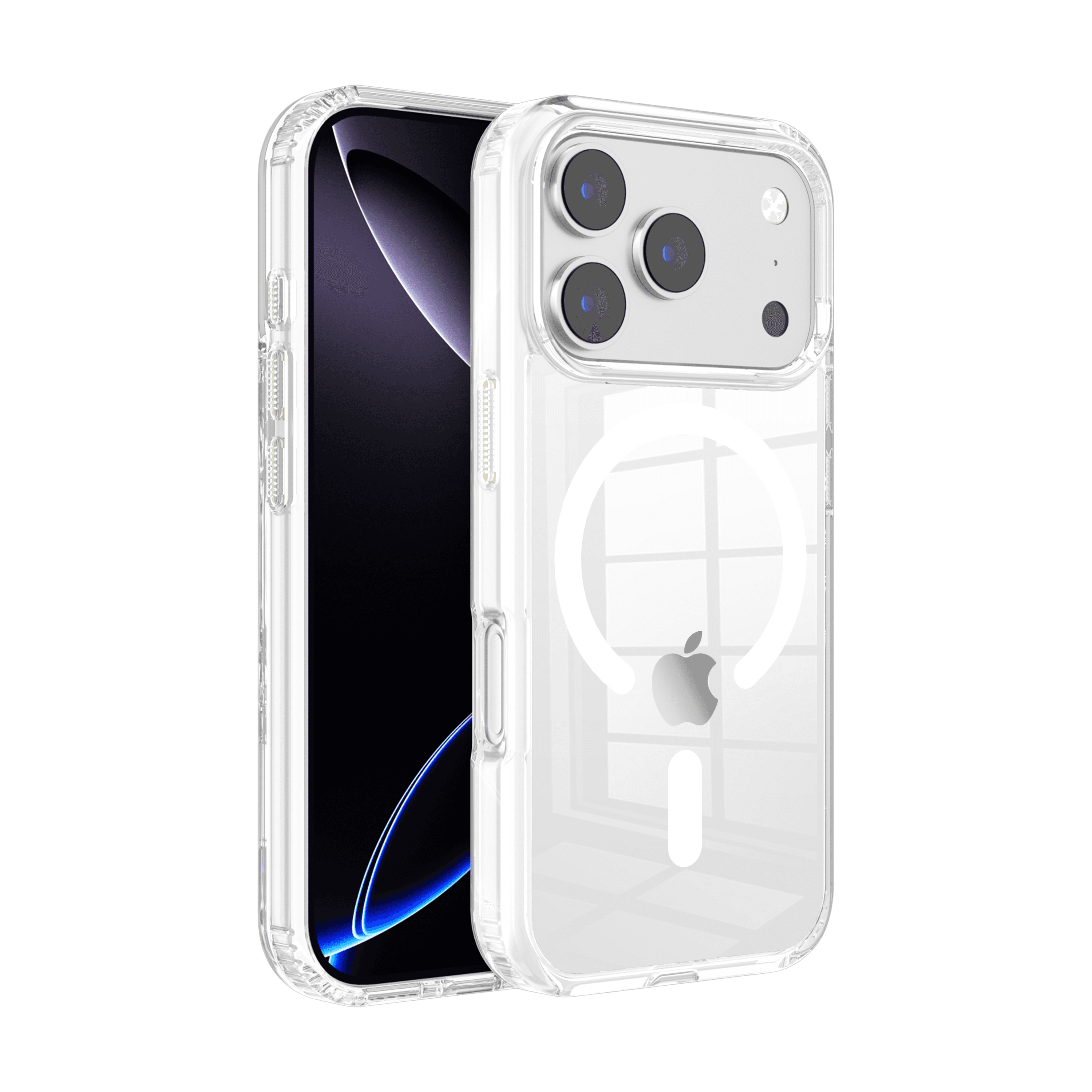 Anti-Yellow Clear Magnetic Phone Case