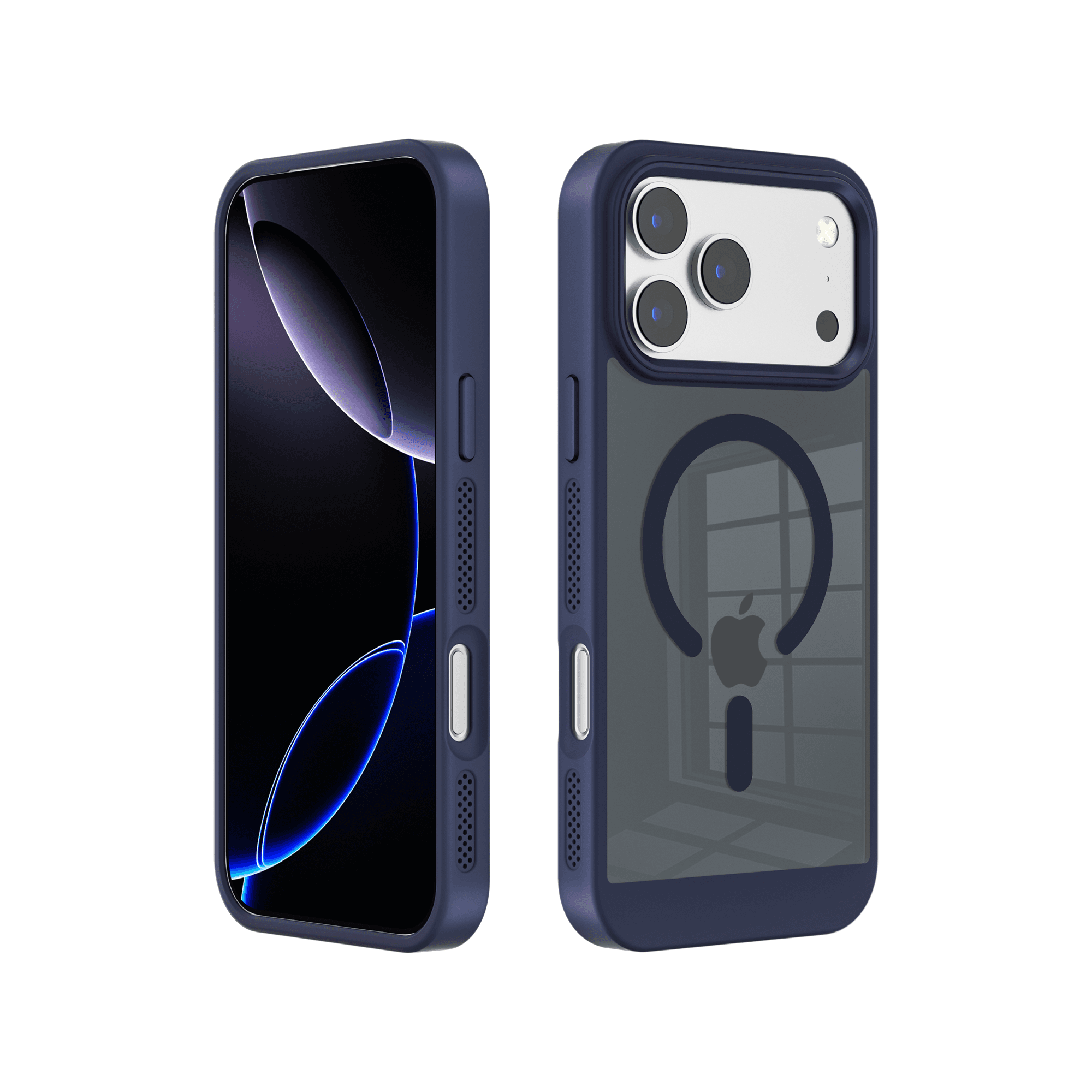 Ventilated Clear Magnetic Phone Case