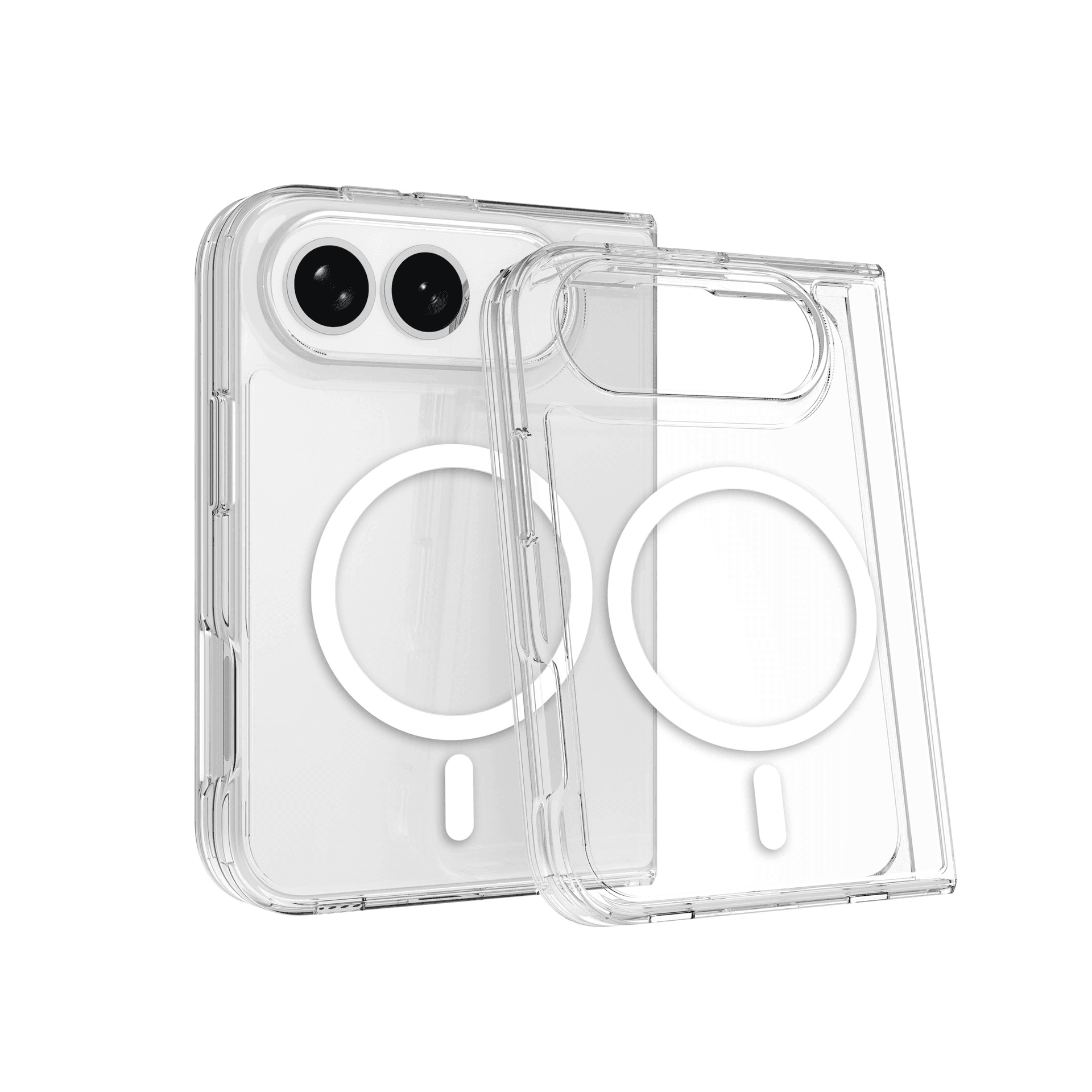 Clear Magnetic Phone Case for iPhone 18 Fold